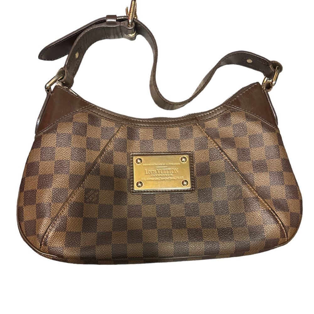 100% Authentic Louis Vuitton Thames PM - Damier Ebene